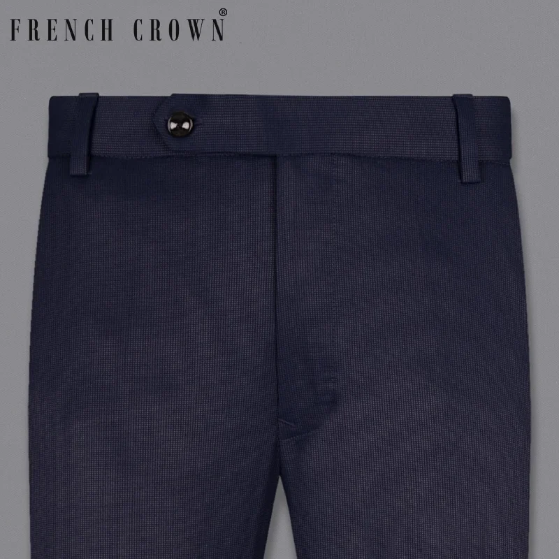 Final Clearance Charade Blue Premium Cotton Pant