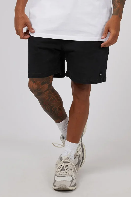 Weekend Deals That Dazzle 17" Twill Jogger Washed Black
