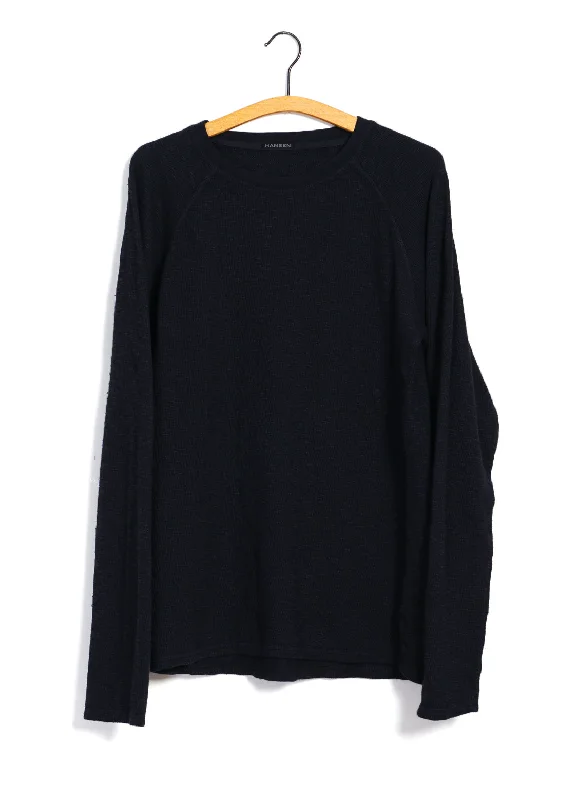 Can't Miss FELIX 25-112-2 | Raglan Long Sleeve T-shirt | Black