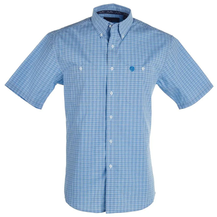 Weekend Offers That Shine Wrangler Men's George Strait Baby Blue Button Down
