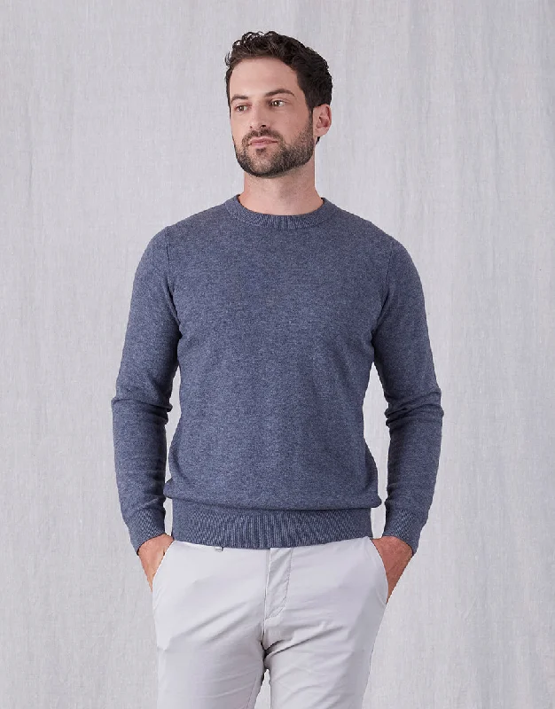 Year-End Clearance Naseby Grey Crew Neck Jersey