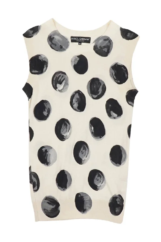 Savings Galore [WW30637] Dolce & Gabbana | Sleeveless Top