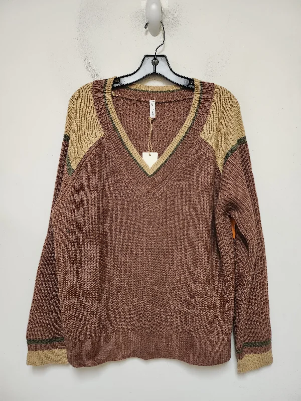Weekend Offers That Sizzle Sweater By Wishlist In Brown, Size: M