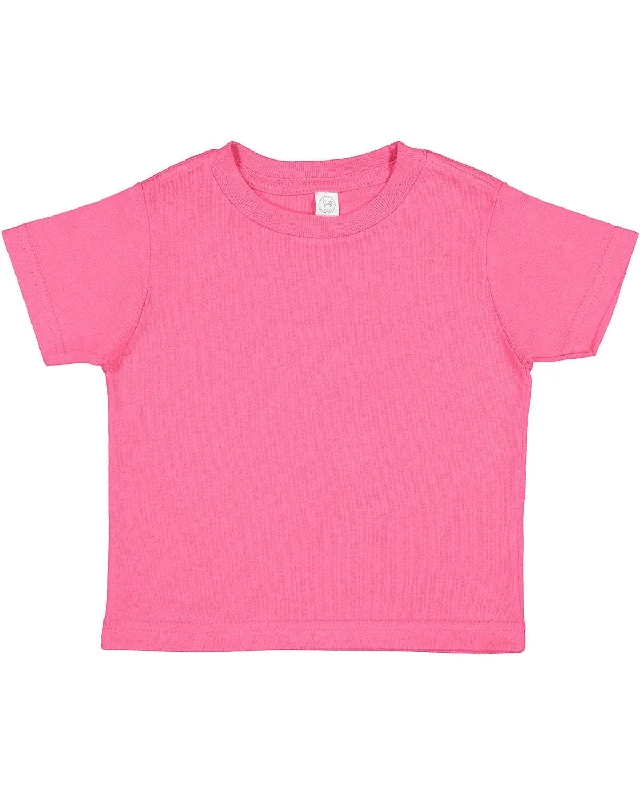 Weekend Savings Sensation Rabbit Skins Toddler T-Shirt | Hot Pink