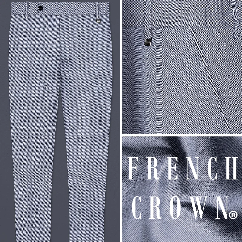 Instant Deal Raven Gray Solid Cotton Stretchable Waistband Pant