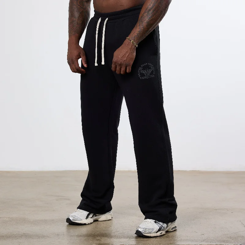 Weekend Discounts Worth Grabbing Vanquish Black Unconquerable Strength Straight Leg Sweatpants