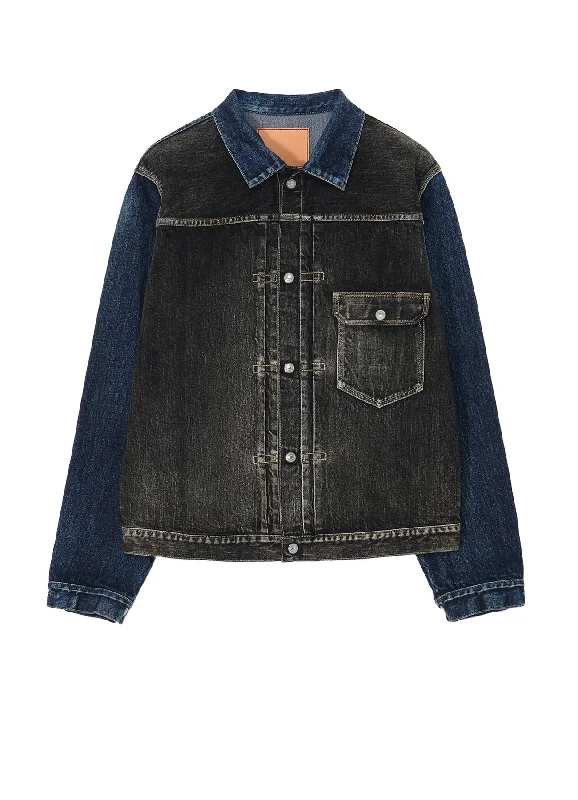 Deal Dash SP 14OZ/MW BICOLOR DENIM JACKET