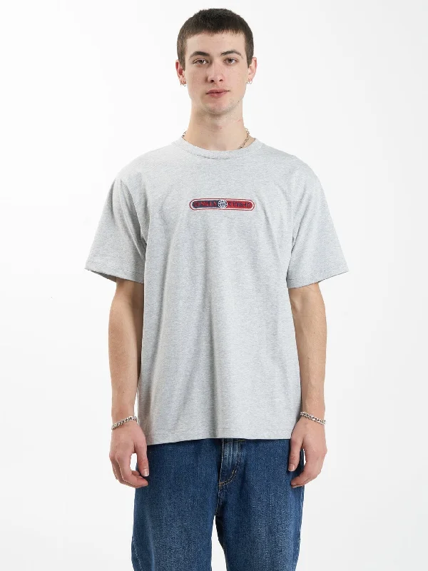 Exclusive Deal Global Double Nation Merch Fit Tee - Snow Marle