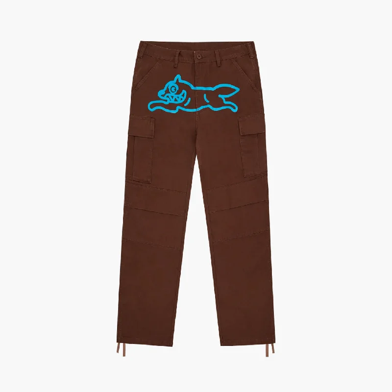 Low Prices Running Dog Cargo Pants Brown