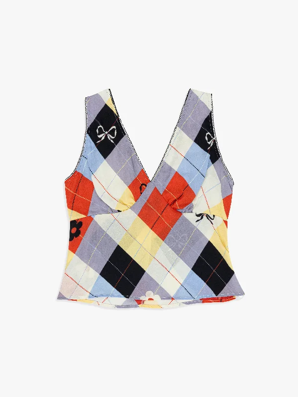 Value Pack Lia Top - Cirque Argyle