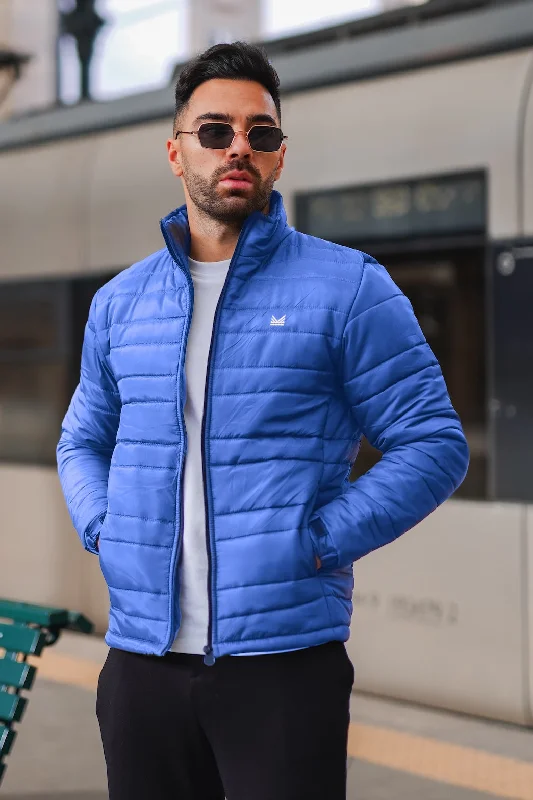 Seasonal Sale Imported NormalWeight  Packable Puffer - Blue