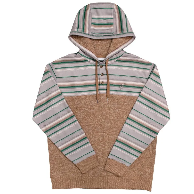 Weekend Offers That Tempt "Jimmy" Tan w/Multi Color Stripes Hoody