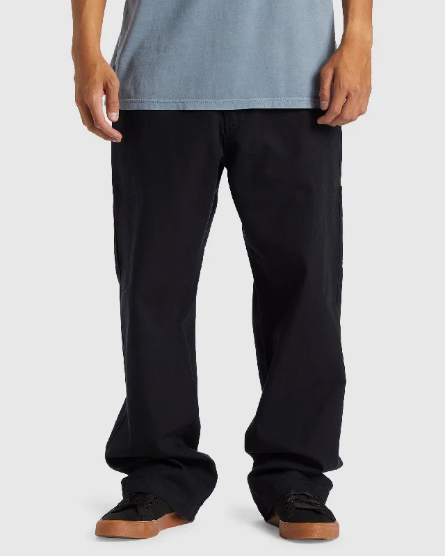 Weekend Discounts You Deserve Mens Carpenter Canvas Carpenter Trousers