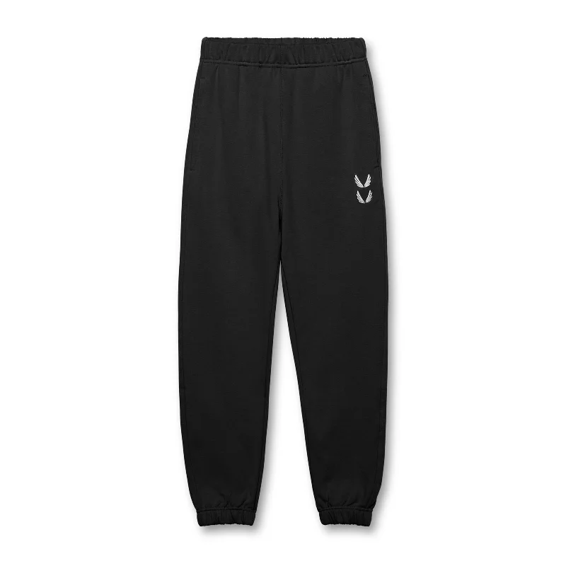 Weekend Bargains to Cherish 0655. Tech-Terry™ Oversized Sweats - Black "Stacked Wings" Weekend Bargains to Cherish 0655. Tech-Terry™ Oversized Sweats - Black "Stacked Wings"