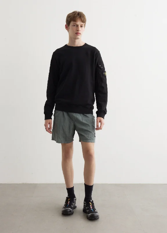 Weekend Special Pocket Sleeve Crewneck Sweatshirt