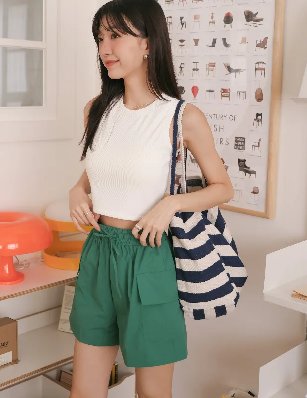 Weekend Wonders Await! Ava Padded Top in White
