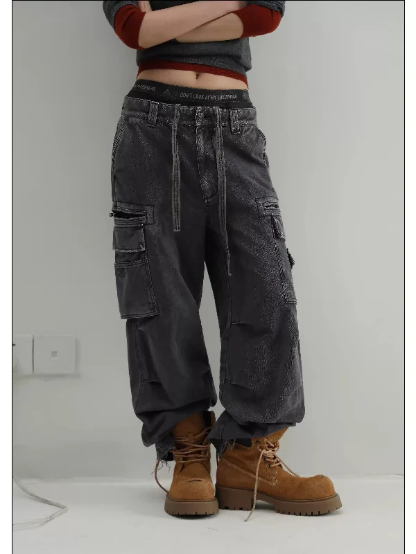 Exclusive Savings Workwear Washed Cargo Jeans