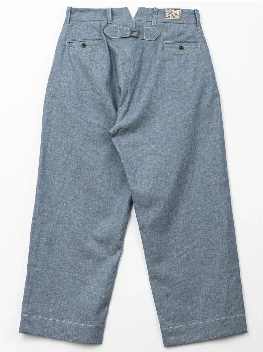 Huge Discounts Belafonte Ragtime Clothing, Hiback Trouser, Blue Chambray