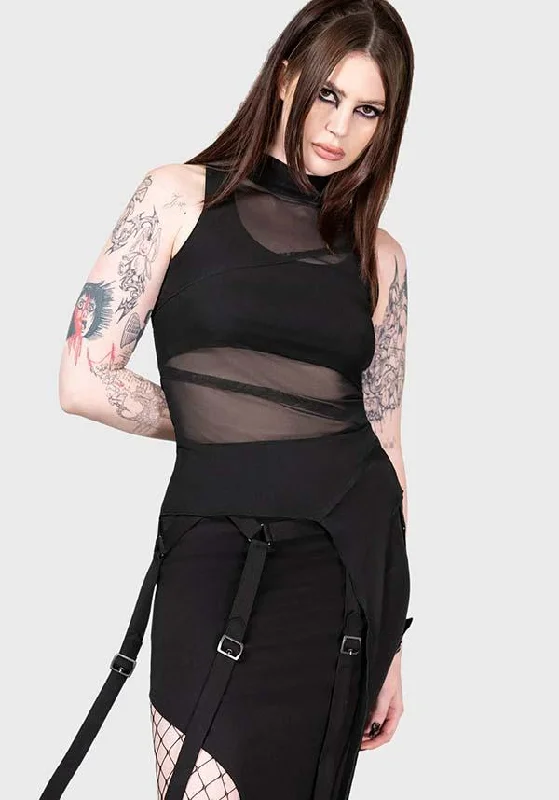 Celebrate the Weekend with Discounts Johana | HIGH NECK TOP**