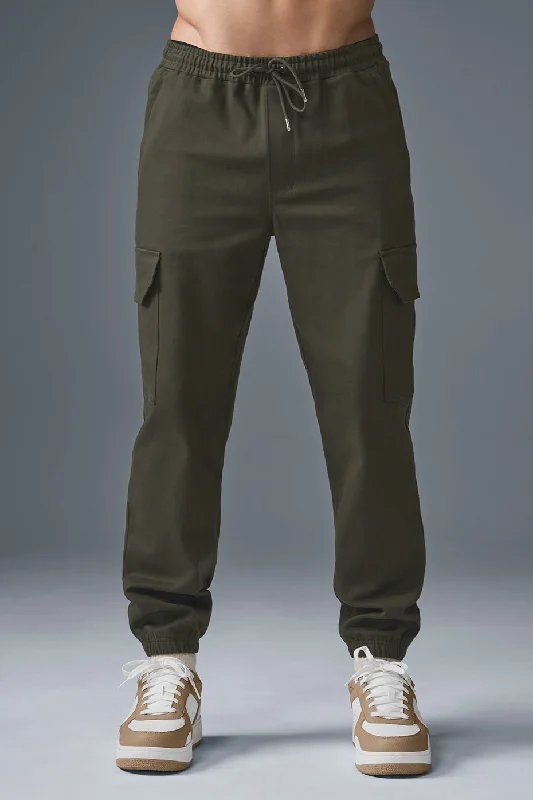 Make Your Weekend Count with Savings Edition Sueded Jogger - Stealth Green