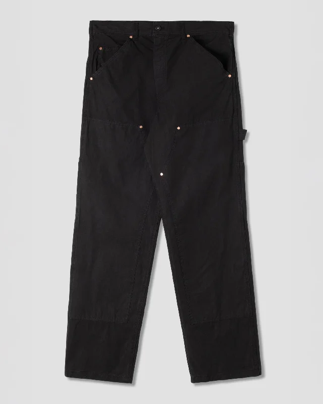 Savings Spectacular Double Knee Pant (Black Ripstop)
