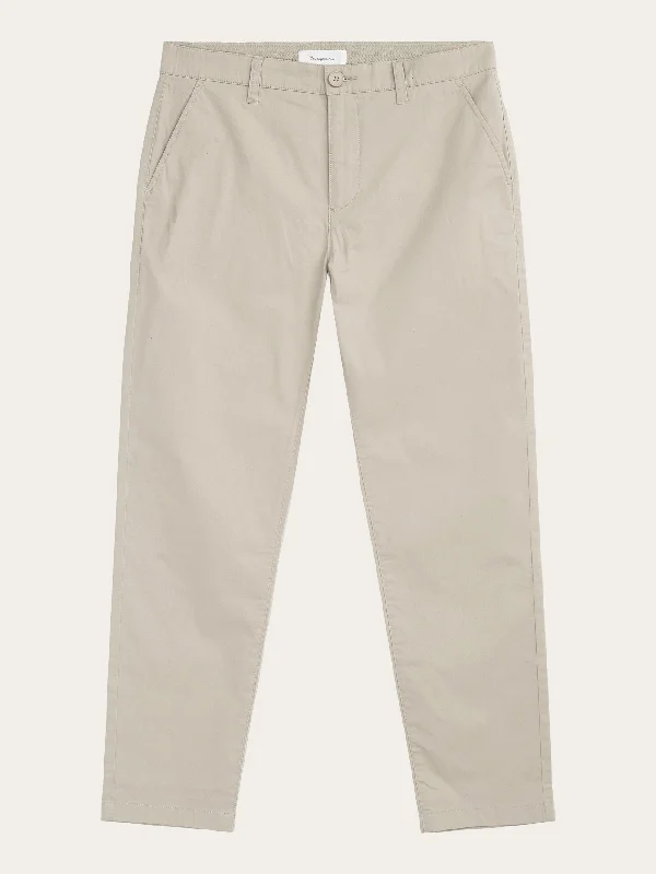 Steals and Deals CHUCK regular chino poplin pant - Light feather gray