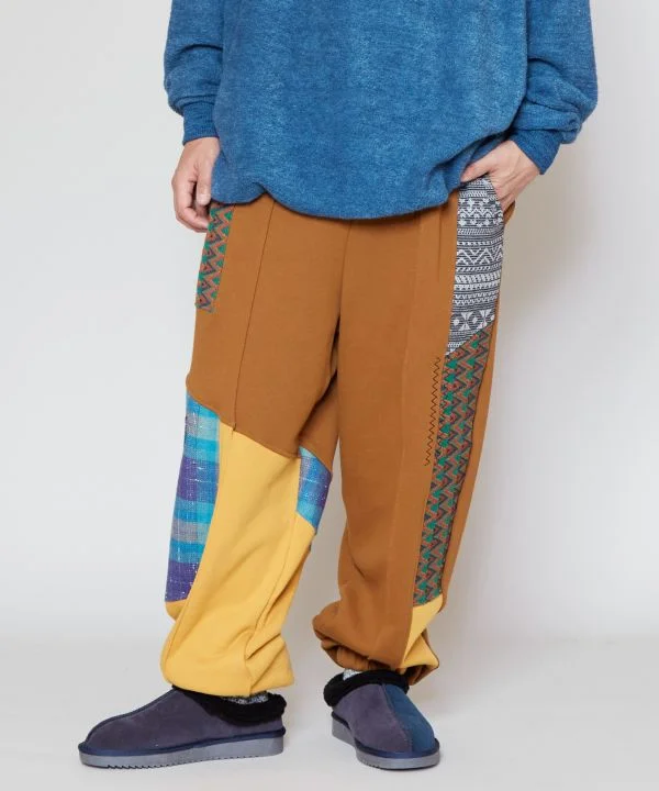 Midnight Sale Men's Patchwork Pants
