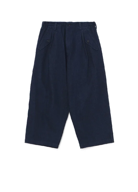 Weekend Deal 120Z DENIM M-DENIM TUCK PANTS
