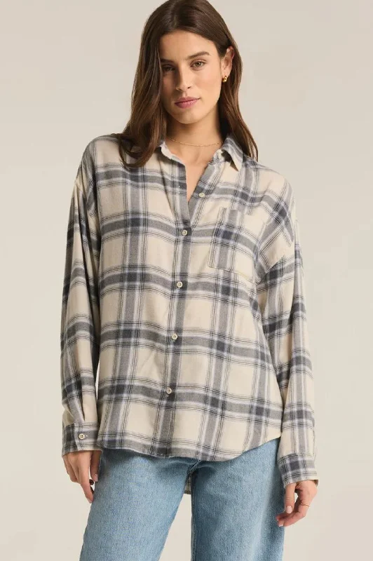 Weekend Discounts to Celebrate River Plaid Button Up