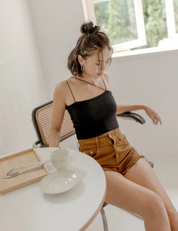 Weekend Offers That Amaze Nina Top in Black