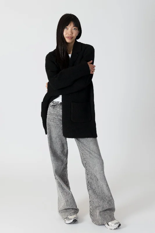 Half Price GENIE KNIT BOYFRIEND BLAZER