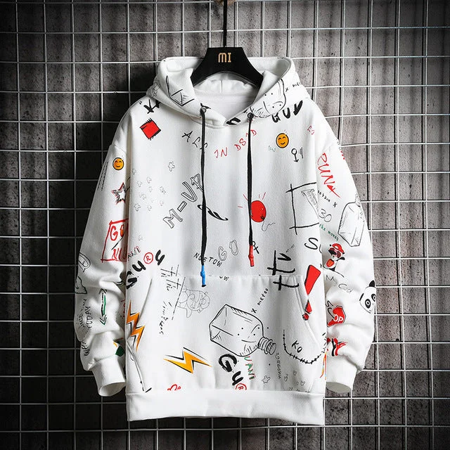 White Hoodie thin