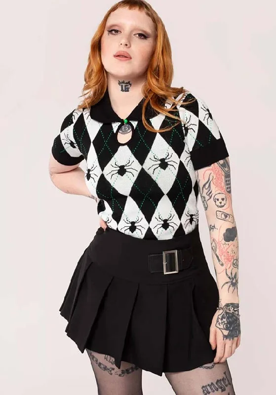 Weekend Discounts to Enjoy Natasha [Black/White] | TOP*
