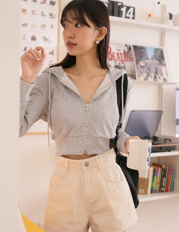 Weekend Discounts to Savor Kinley Hoodie in Grey
