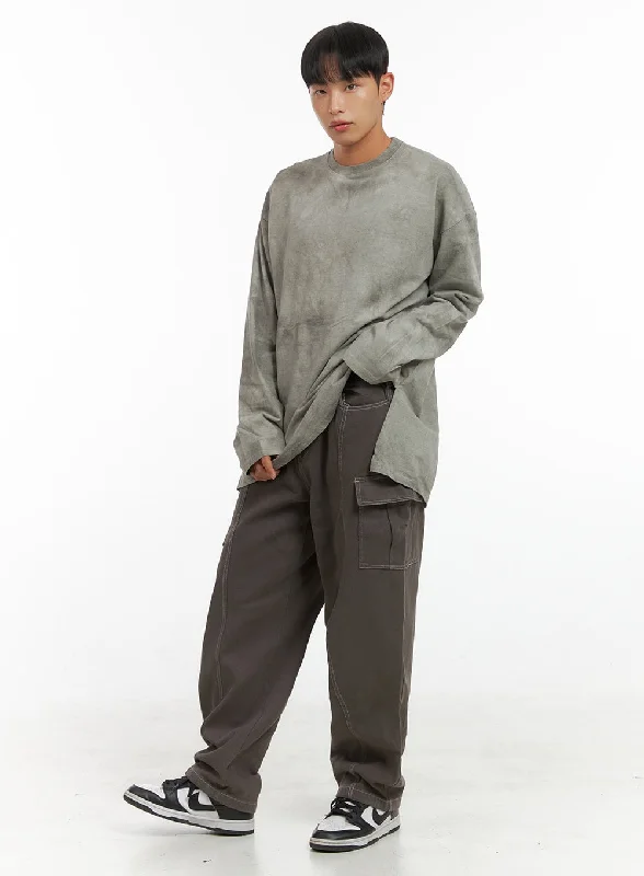 Daily Specials Men's Pigment Cargo Cotton Pants IS419