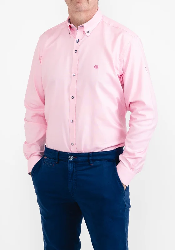 Instant Savings Andre Liffey Long Sleeve Shirt, Pink
