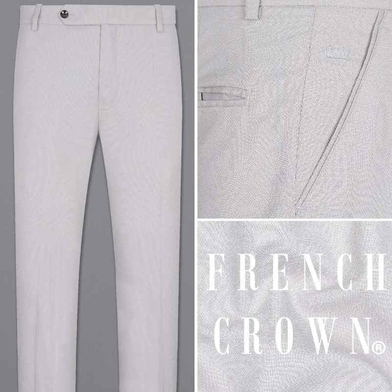 Great Deal Light grey diamond textured Woolrich Pant