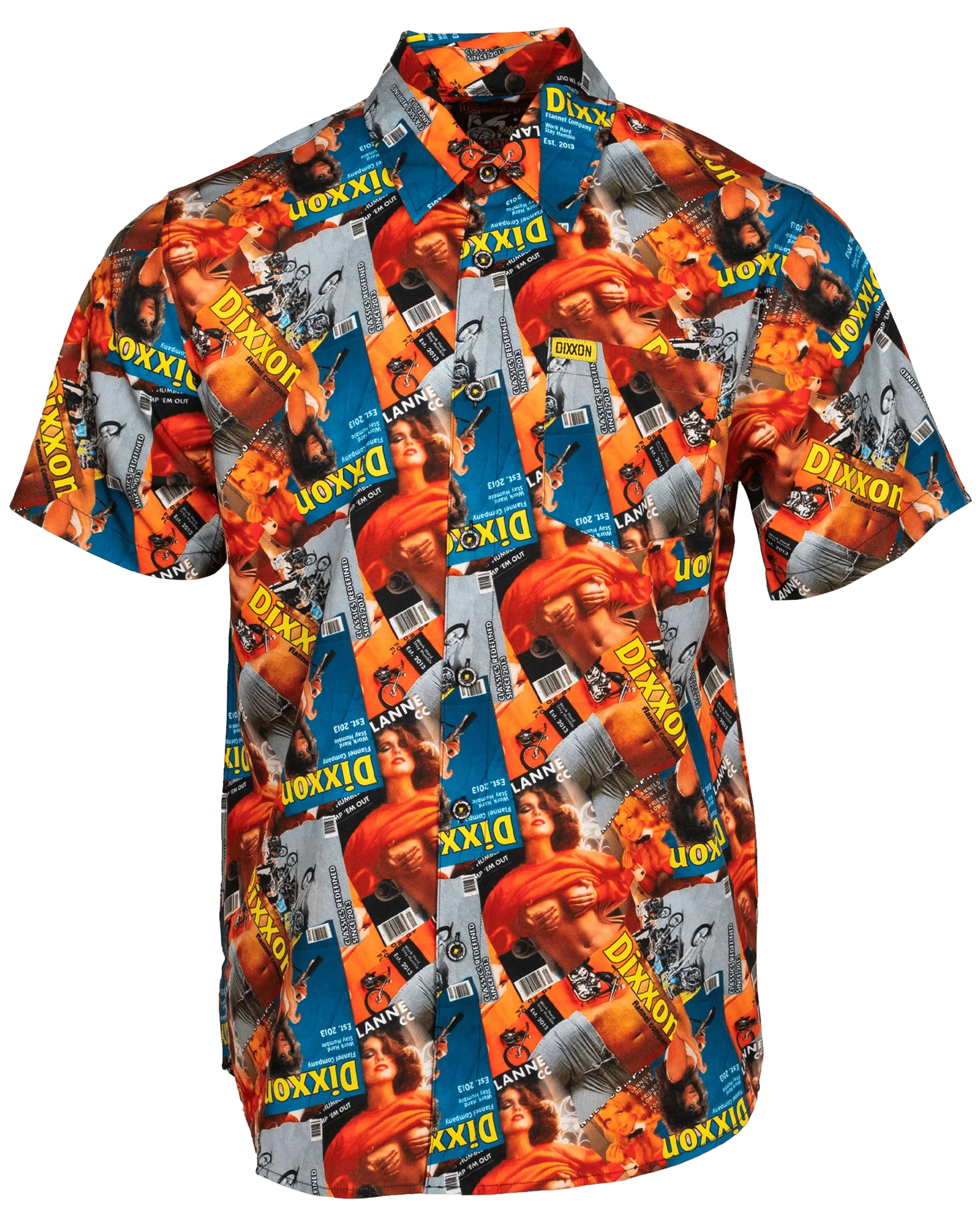 Weekend Discounts to Enjoy The Articles Short Sleeve Party Shirt