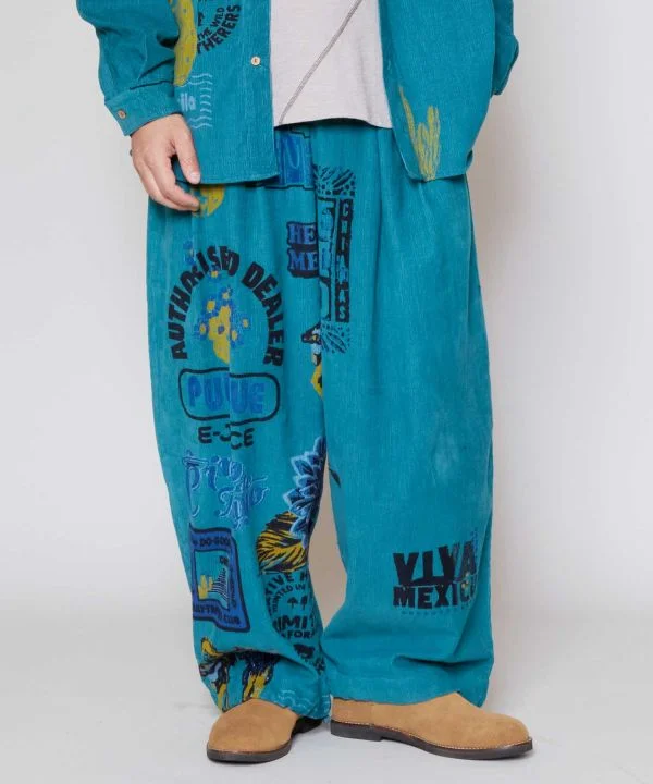 Get It Before It’s Gone Men's Mexican Pop Art Pants
