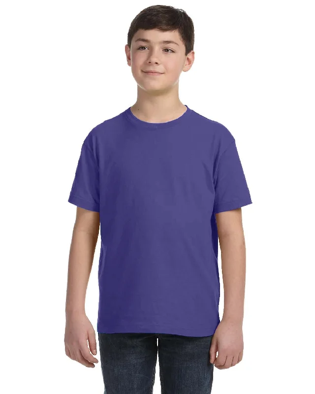 Discount Mania LAT Youth Fine Jersey T-Shirt | Purple