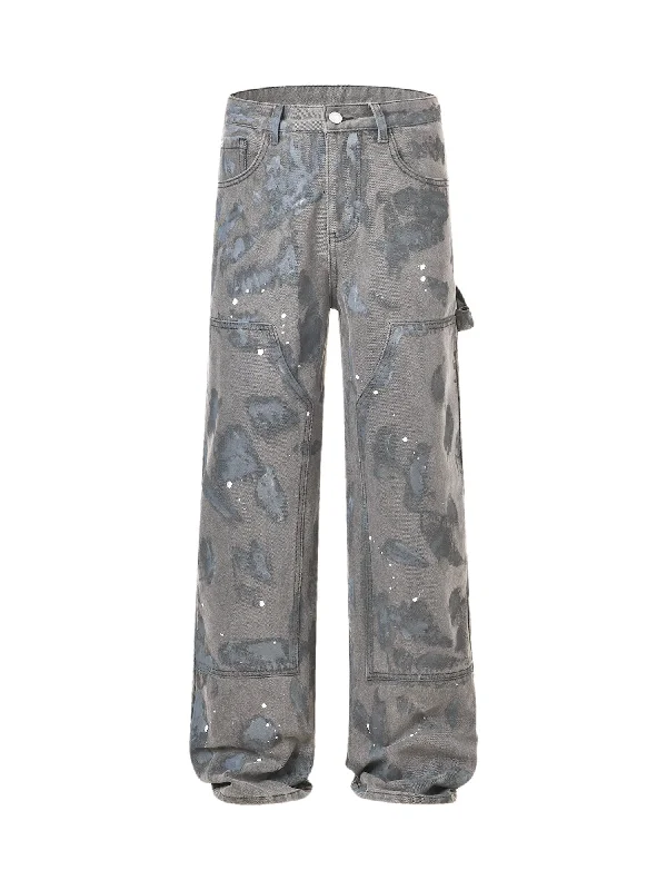 Unmissable Offer Thesupermade High Street Hip Hop Distressed Washed Jeans