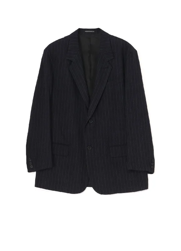 Price Rollback RAYON STRIPE JACKET WITH 2-BUTTONS