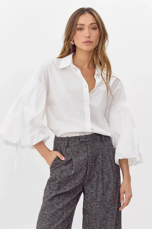 Weekend Savings Sensation Brianna Balloon Sleeve Shirt