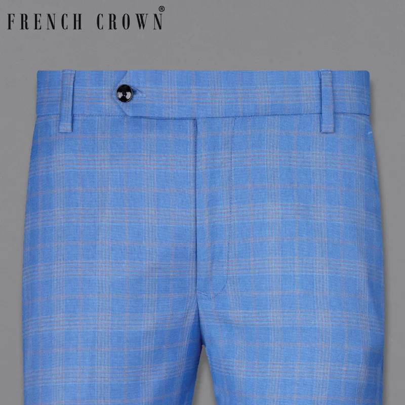 Price Cut Jordy Blue Super fine Plaid Woolrich Pant