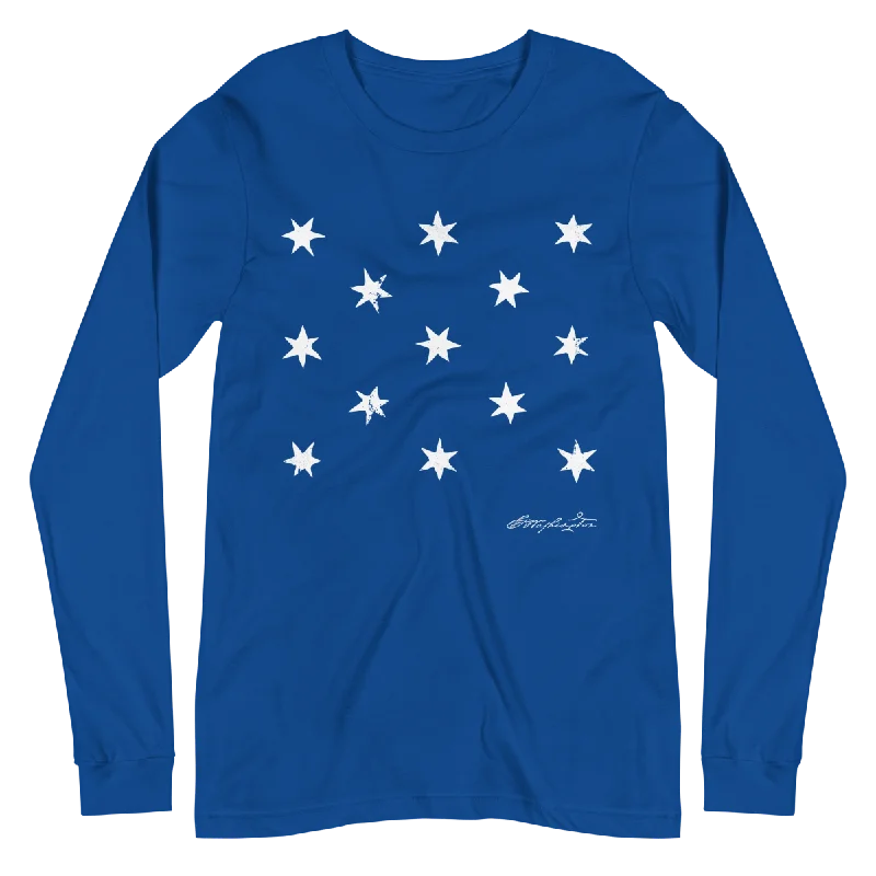 Weekend Deals That Dazzle Washington's HQ Flag Long Sleeve Tee