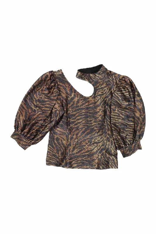 Weekend Offers That Impress [WW30354] Ganni | Short sleeve top