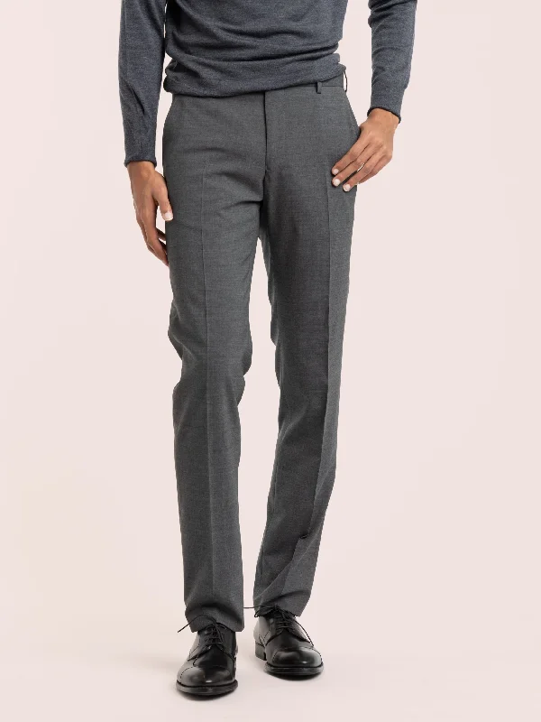 Weekend Special Grey Wool Dress Pants