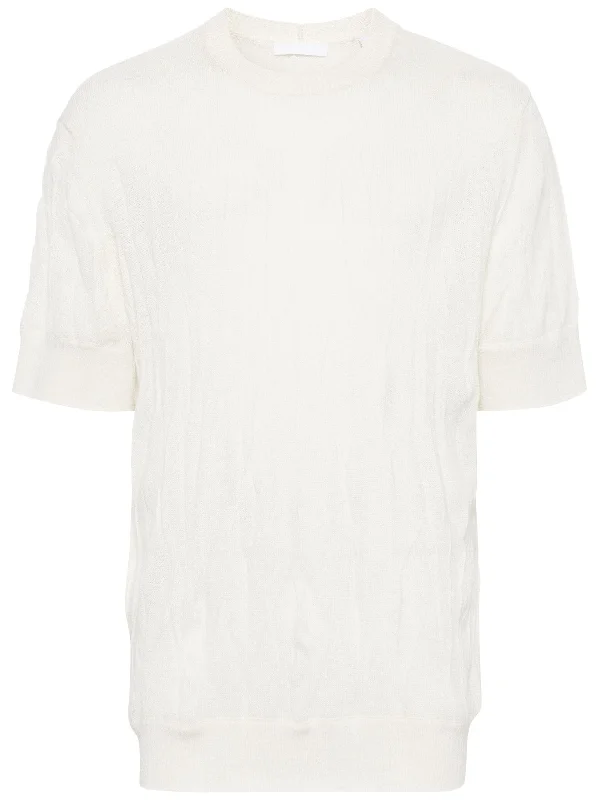 Act Now Crinkled Wool T-Shirt