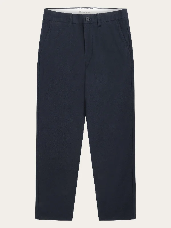 Exclusive Offer CHUCK regular flannel chino pants - Night Sky
