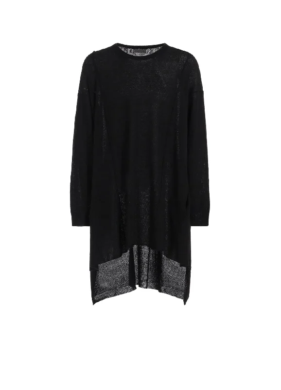 Online Exclusive 12G1P JERSEY UNEVEN LONG SLV